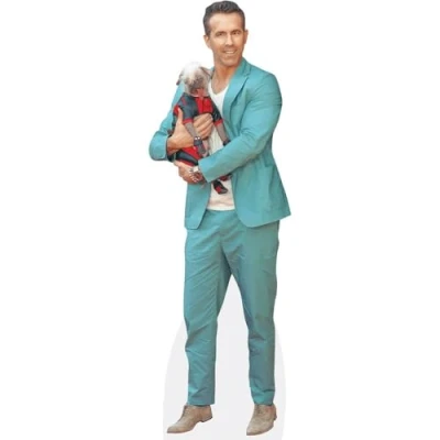 Image of Ryan Reynolds (Dog) Mini Size Cutout