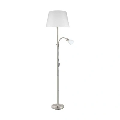Image of Eglo Lighting Conesa Mother &amp; Child Lamp Satin Nickel