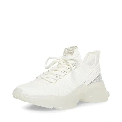 Image of Steve Madden Women&#039;s Maxima Sneaker, White Multi, 4 UK