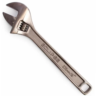 Image of Eclipse Professional Tools ADJW15S 15&quot; Adjustable Wrench Standard Handle