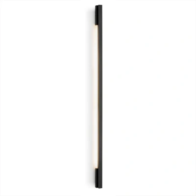 Image of Asse Integrated LED Wall Lamp Black Structure 3000K