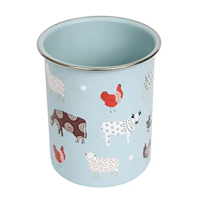 Image of Dexam Farmyard Utensil Jar (1.4L), Blue