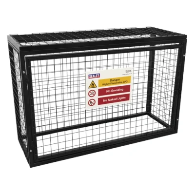 Image of Sealey Safety Cage 4 x 19kg Gas Cylinders