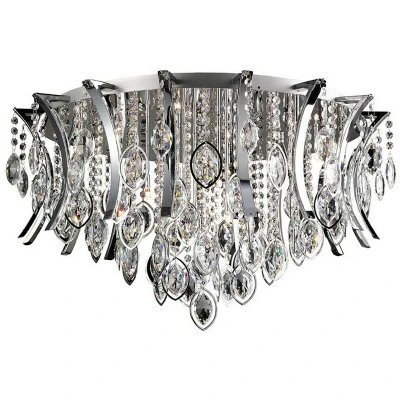 Image of Mios Ceiling 15 Light G4 Polished Chrome/Crystal, NOT LED/CFL Compatible