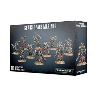 Image of Games Workshop Warhammer 40,000 Chaos Space Marines [10 figures 2019 edition]