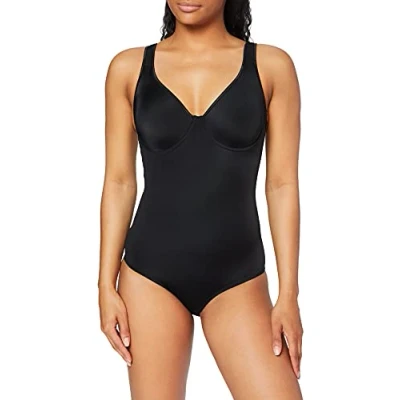 Image of Sassa Women&#039;s Body doppelt vorgeformt 00903 Bodysuit, Black (Schwarz 00500), 38C (Size:85C)