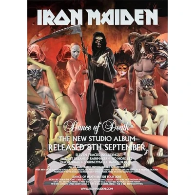 Image of Iron Maiden Poster 50 x 70 cm