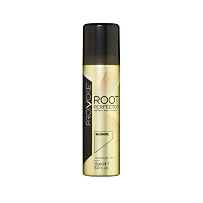 Image of PROVOKE Root Perfector Instant Touch Up Spray 150 ml, Blonde Hair, Instantly Covers Grey Regrowth, Non Sticky Formula, Double The Standard Size