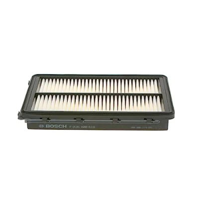 Image of 28113A9200, 28113A9200AS, S28113A9200 Air Filter BOSCH F 026 400 619 43,5mm 176mm 297mm Insert KIA: SORENTO 3, HYUNDAI: Santa Fé IV