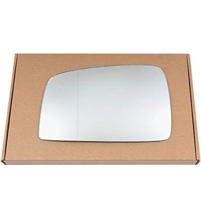 Image of Less4spares Wing Mirror Glass Left Compatible with Kia Sportage 2005 2007 STICK ON Passenger Near Side Blind Spot