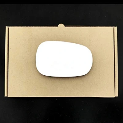 Image of Stick on Wing Mirror Glass fits Renault Modus Reg 2004 to 2008 Left Passenger Side