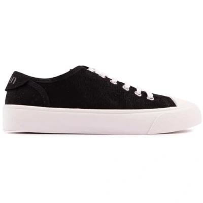 Image of V.gan Womens Vegan Olive Pump Trainers Black Size UK 5