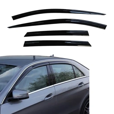 Image of AUTO CLOVER Wind Deflectors Set for Mercedes E Class W212 2009 2016 (4 pieces)