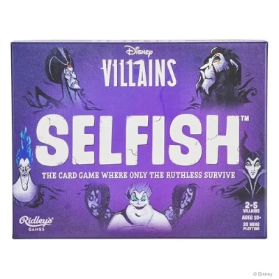 Image of Ridley&#039;s DSY004 Selfish Disney Villains Strategy Game, A5, Multicolour