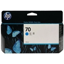 Image of HP 70 Inkjet Cartridge 130ml Cyan C9452A