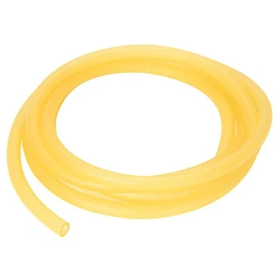 Image of StonyLab Rubber Tubing, Pure Latex Amber Tubing Natural Tube 7/16 inch (12 mm) OD 5/16 (8 ID Highly Elastic and Strong, 3 Meter