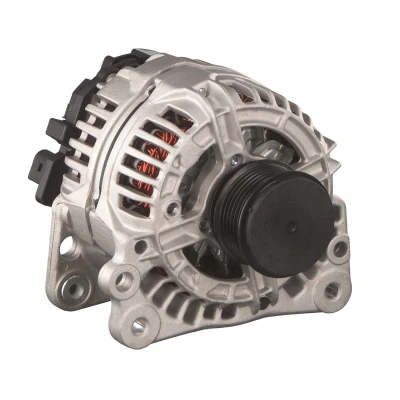 Image of 1100711, 1253623 Generator FEBI BILSTEIN 101523 12V 120A 55mm VOLKSWAGEN: Transporter 5, Polo IV Hatchback, Golf SEAT: Ibiza 3, 4, 2