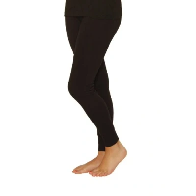 Image of OCTAVE® Ladies/Womens Thermal Underwear Long Jane/Leggings/Long Johns (XOS, Black)