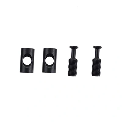 Image of Fox Transfer Saddle Clamp Bolt &amp; Barrel Nut Pair 2021 Bike Dropper Seatpost Spare Part