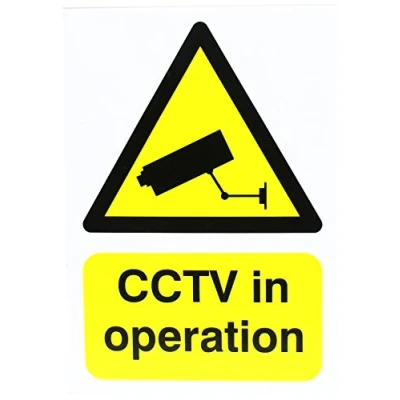 Image of SIGNSLAB SR11221 GN00751R Warning Sign &quot;CCTV In Operation&quot;, A5, PVC