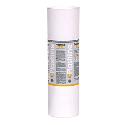 Image of Plastiline 10740T Tube of Modeling Dough, High Precision Modeling, Sculpting, Molding Hardness 40 (very flexible) 10 kg Dark gray color. Made in France
