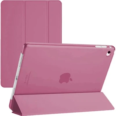 Image of Smart Case for iPad Mini 5 (2019) &amp; 4 (2015) with Magnetic Sleep/Wake Function Model No. A1538 A1550 A2126 A2124 (Pink)