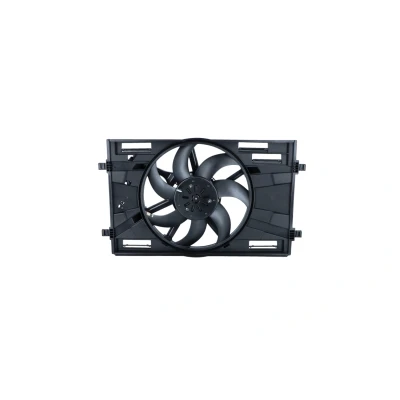 Image of 5Q0959455M Cooling fan NRF 470011 400W with radiator shroud VOLKSWAGEN: Golf 7, Tiguan II, T Roc, SKODA: Superb III Hatchback