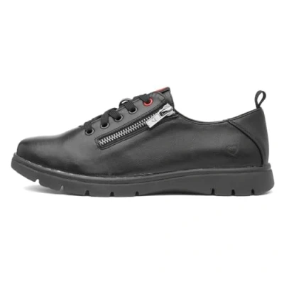 Image of Heavenly Feet Litesoles Tulip Womens Black Shoe Size 4 UK