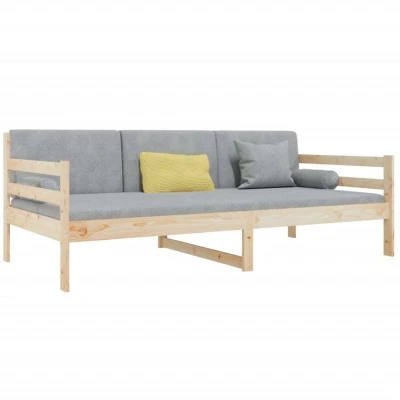 Image of vidaXL Day Bed without Mattress 90x190cm Solid Wood Pine