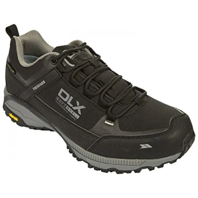 Image of Trespass Mens Magellan DLX Lightweight Low Cut Trainers (Black) Size 7 (UK Shoe)