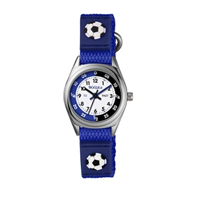 Image of Tikkers TK0122 Boys Analogue Quartz Watch with Fabric and Canvas Strap