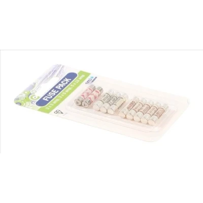 Image of SMJ FUMXAT Mixed Fuses 2X3amp 3X5AMP5X13AMP, Pack of 10