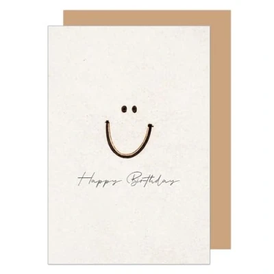 Image of Edition Seidel Premium Birthday Card with Envelope. Greeting Happy Man Woman Child Smiley (G3645 SW024)