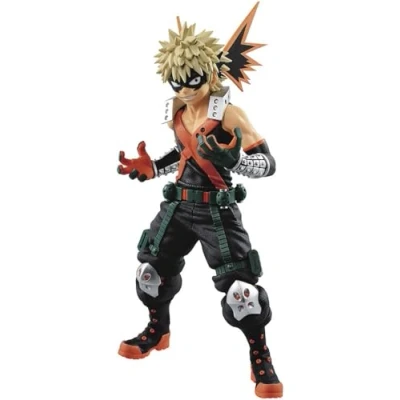 Image of Banpresto My Hero Academia Texture Katsuki Bakugo Figure