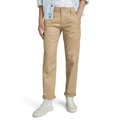 Image of G STAR RAW Women&#039;s Kate Boyfriend Pants, Brown (coriander D24393 C072 G290), 28W / 30L