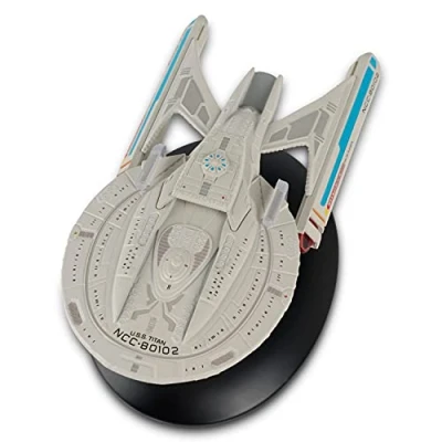 Image of Star Trek U.S.S Titan NCC 80102 Model Ship Official Starships Collection by Eaglemoss Collections