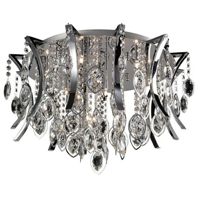 Image of Mios Ceiling 12 Light G4 Polished Chrome/Crystal, NOT LED/CFL Compatible