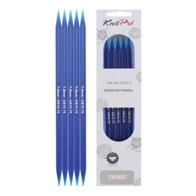 Image of Knit Pro 20 cm x 7.00 mm Double Pointed Needles, Multi Colour
