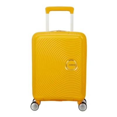 Image of American Tourister Soundbox Mini Spinner XS, Children&#039;s Luggage, 47 cm, 22 L, Yellow (Golden Yellow)