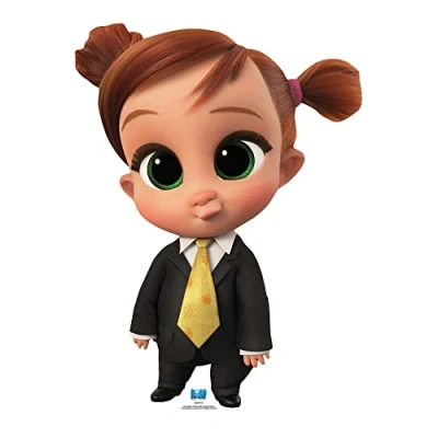 Image of SC4036 Tina Official Boss Baby 2 Cardboard Cutout Great for Fans, Gifts, Birthdays &amp; Parties