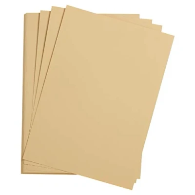 Image of Clairefontaine Ref 90797C Etival Coloured Grained Drawing Paper (Pack of 25 Sheets) A3 (42 x 29.7cm) 160gsm Cellulose Art Maize Acid Free, pH Neutral