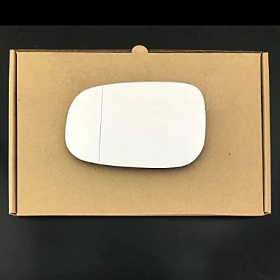 Image of Stick on Wide angle Wing Mirror Glass fits Volvo V50 Reg 2007 to 2009 right driver Side