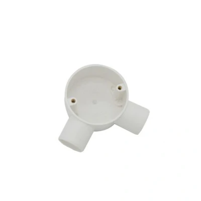 Image of Univolt 20mm White PVC Angle Box