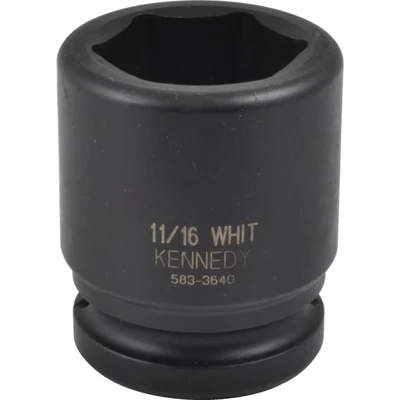 Image of Kennedy 11/16&quot; Whit Impact Socket 3/4&quot; Square Drive