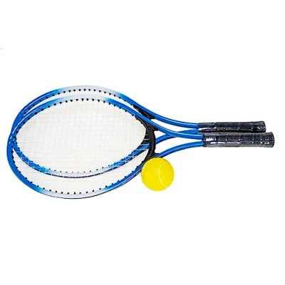 Image of Sunsport Short Tennis Set Racket &amp; Ball Outdoor Games for Families, Adults Kids Easy up, Fun All Ages, Durable Use Summer, Beach, Garden Parties