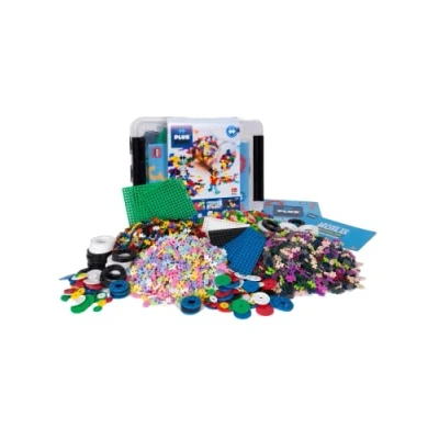 Image of Plus 9603903, Ingenious Construction Toy, Creative Building Blocks Box, Large Mix, 2000 Pieces