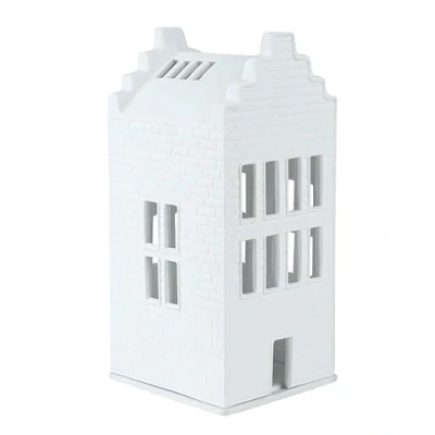 Image of Räder Light House Brick Large Ceramic MINIATURE TOY BUILDING for Kids Unisex Gift, White, all ages