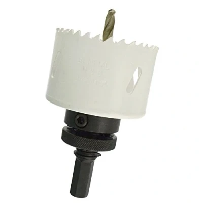 Image of 64mm HSS Hole Saw Holesaw Bi Metal Blade Cutter Drill And Adaptor Arbor