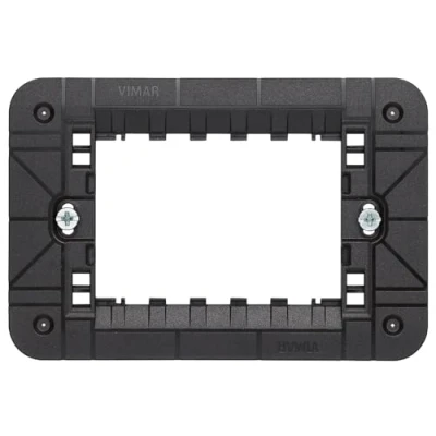 Image of VIMAR 0R30613 Line Support 3 Modules, with Screws, for Boxes Modules
