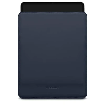 Image of WOOLNUT Matte PU Sleeve Cover Case for iPad Pro 13 inch &amp; Air Blue, with Perfect tailor made fit/iPad 12.9 13(M4, 2024) Compatibility